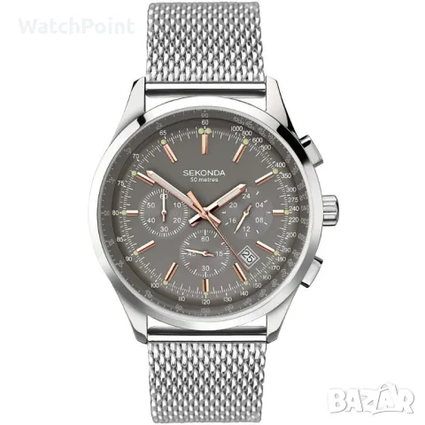 Мъжки часовник Sekonda Milanese Chronograph - S-1490.00, снимка 1 - Мъжки - 48851892