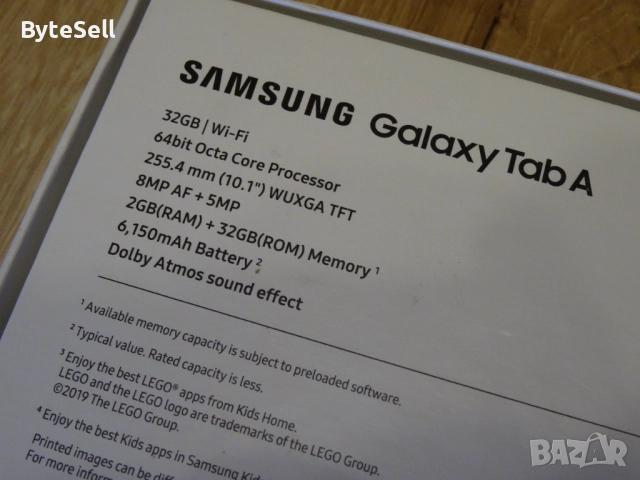 Samsung Galaxy Tab A (SM-T510) – стилен, бърз и надежден, снимка 3 - Таблети - 51991791