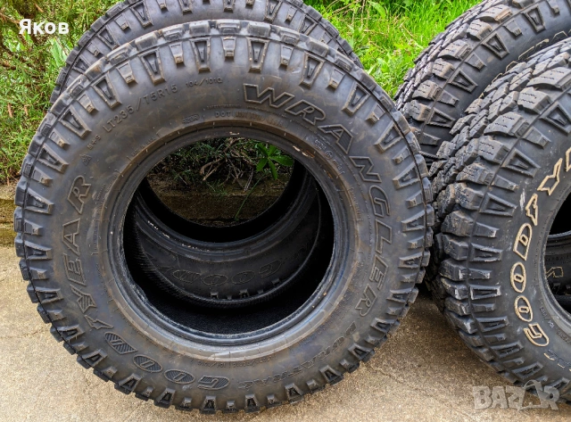 Goodyear Wrangler Duratrac 235/75R15 гуми Произведено в САЩ, в много добро състояние - 12mm+ профил , снимка 2 - Гуми и джанти - 54153973