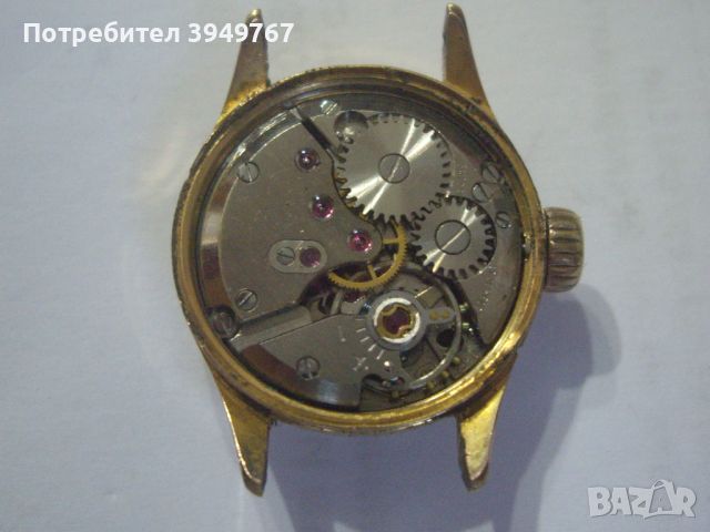 Стар позлатен дамски часовник, снимка 5 - Дамски - 45728002