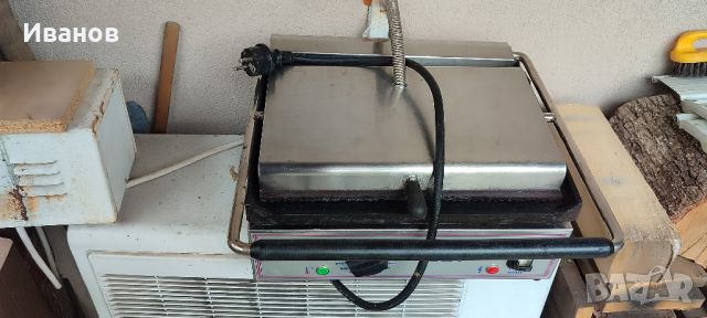 Професионален електрически контактен грил тостер, снимка 4 - Обзавеждане за заведение - 45747519