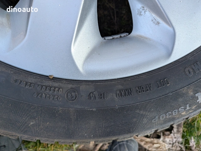 Гума с джанта БМВ 16", снимка 5 - Гуми и джанти - 53761898