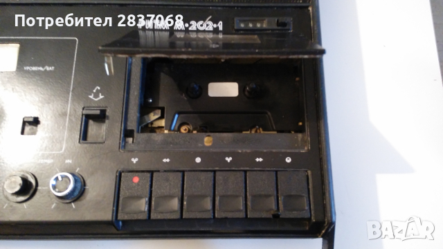 руски касетофон РИТМ 202, снимка 5 - Радиокасетофони, транзистори - 45038142
