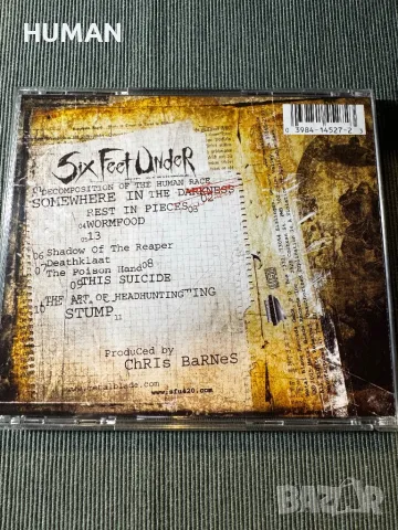 Six Feet Under - Septic Flesh - Brujeria - Behemoth , снимка 4 - CD дискове - 48969145