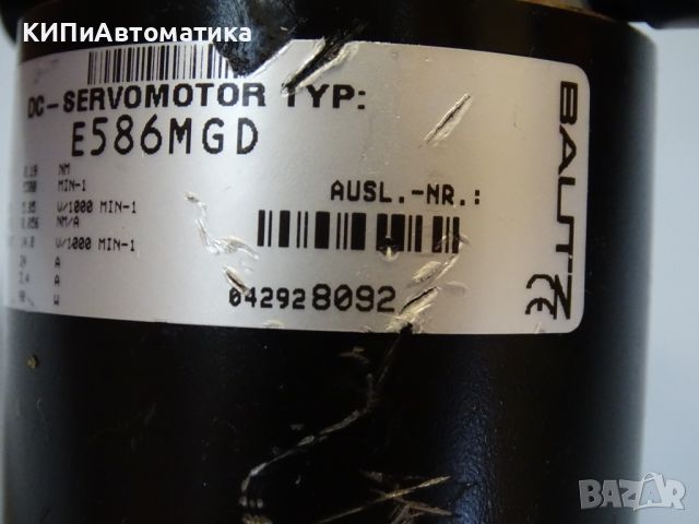 сервомотор Balitz E586MGD DC-servomotor 0.19Nm, снимка 6 - Резервни части за машини - 46742300