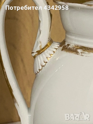 Винтидж порцеланов чайник.1950-1960 г., снимка 5 - Антикварни и старинни предмети - 54109724