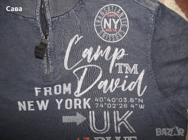 Блуза CAMP DAVID  мъжка,3ХЛ, снимка 3 - Блузи - 52923719