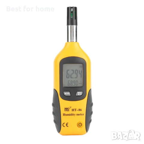 HT-86 2 в 1 преносим цифров хигрометър, термометър, монитор за влажност  от	Walfront