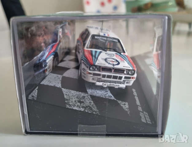 Количка Lancia Delta Monte Carlo 1992 Deagostini, снимка 2 - Коли, камиони, мотори, писти - 53672114