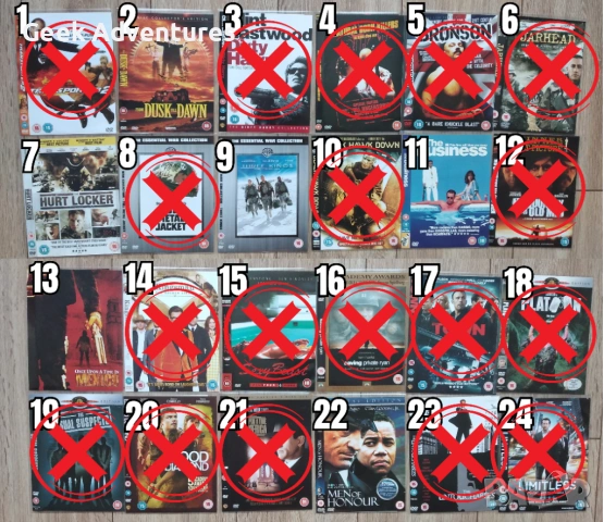 Екшън Филми DVD's - Оригинални Дискове на Английски Език - 5 лв/бр , снимка 2 - Екшън - 47015417