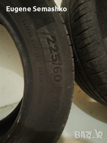 Continental ContiPremiumContact 5 SUV 225/60 R17 99V, снимка 2 - Гуми и джанти - 54276018