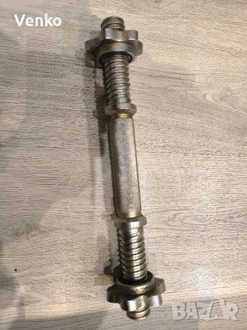 Фитнес малък лост за дъмбели ф30 отвор, снимка 2 - Фитнес уреди - 53139069