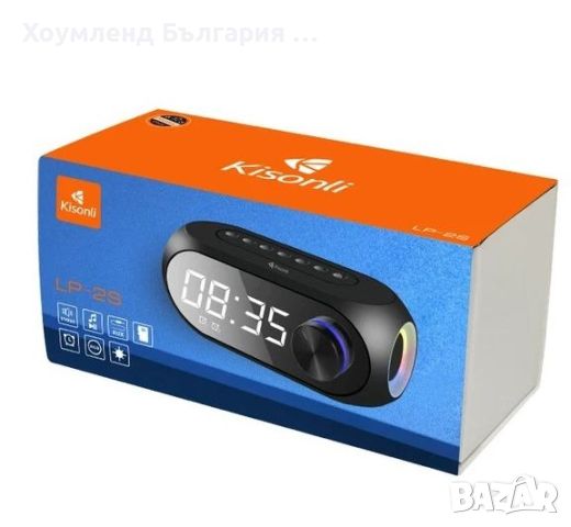 Безжична блутут колонка с радио и часовник, снимка 8 - Bluetooth тонколони - 46055226