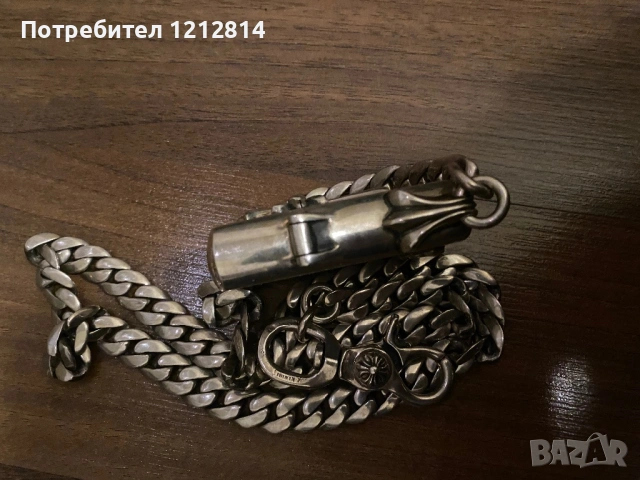 Chrome Hearts Zippo Lighter, Sterling Silver 2000, снимка 2 - Други ценни предмети - 53949403