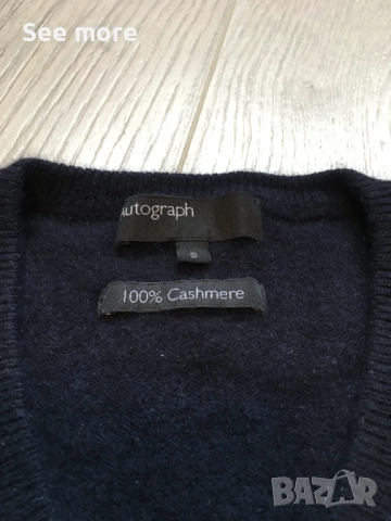 Marks & Spencer Autograph 100% кашмир S, снимка 4 - Пуловери - 52101796