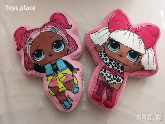 Декоративни възглавници кукли Лол Lol , снимка 2 - Плюшени играчки - 52557616