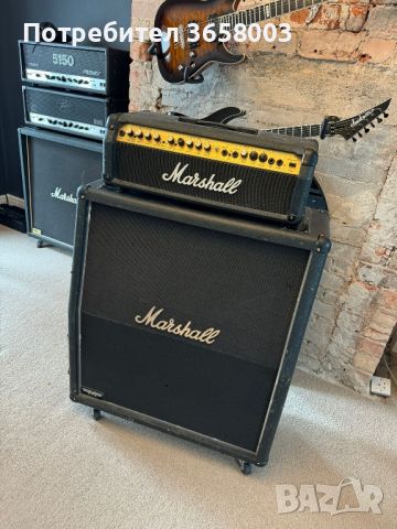 Marshall Valvestate 8100 + Marshall MF400 4x12, снимка 1 - Китари - 45855975