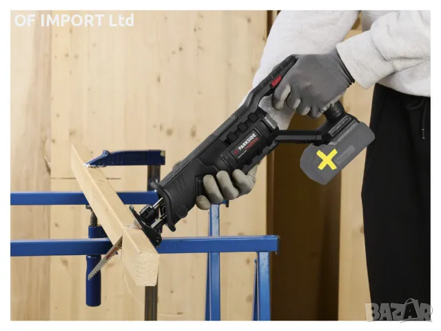 Акумулаторен Безчетков Саблен Трион PARKSIDE PSSAP 20 Li C4, снимка 8 - Други инструменти - 49727072