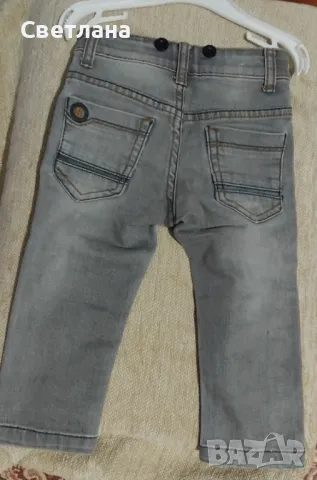 Бебешки дънки размер 80, снимка 4 - Бебешки дънки - 49196857