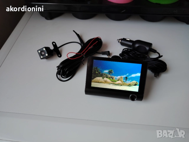 Видеорегистратор с три камери, снимка 5 - Аксесоари и консумативи - 52538337