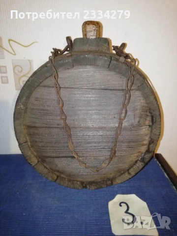 Стари бъкели изработени от различни бъчвар в различни години. , снимка 9 - Антикварни и старинни предмети - 52160400