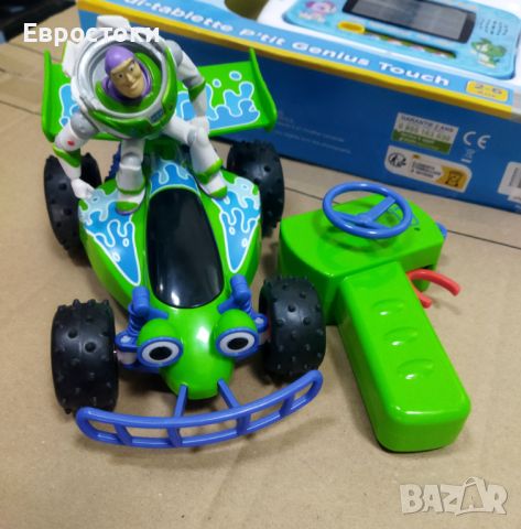 Кола с дистанционно управление JADA Toys Disney Pixar Toy Story 4 Turbo Buggy W/Buzz Lightyear, снимка 6 - Коли, камиони, мотори, писти - 45360224