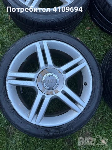 Джанти с гуми 17” Audi A4/A6, снимка 2 - Гуми и джанти - 52798453