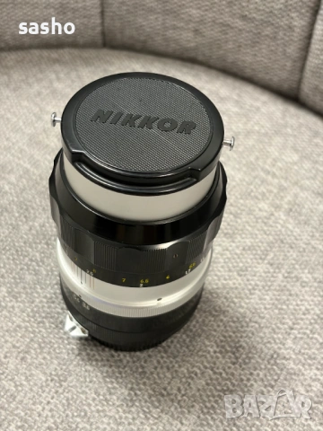 Обектив Nikkor-Q Auto 135mm f/3.5 – преработен (AI) за съвременни Nikon тела, снимка 5 - Обективи и филтри - 53611336