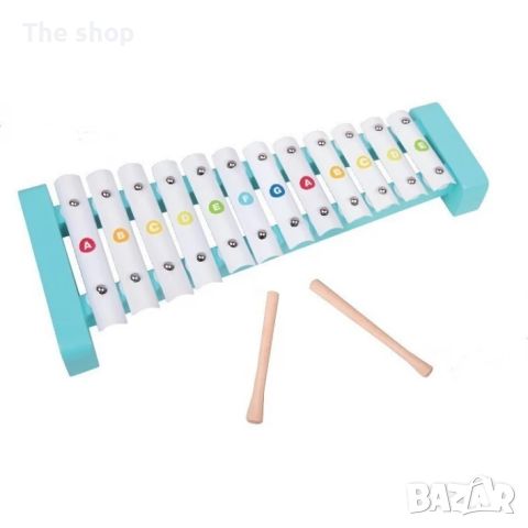 Детски ксилофон с буквички (004), снимка 1 - Музикални играчки - 45451302