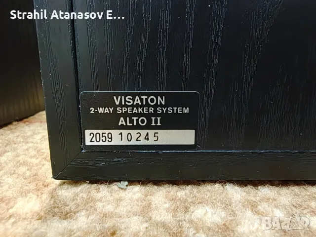 Visaton ALTO II Двулентови Тонколони, снимка 14 - Тонколони - 50282271