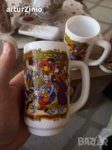 Френски комплект чаши, снимка 4 - Чаши - 52917140