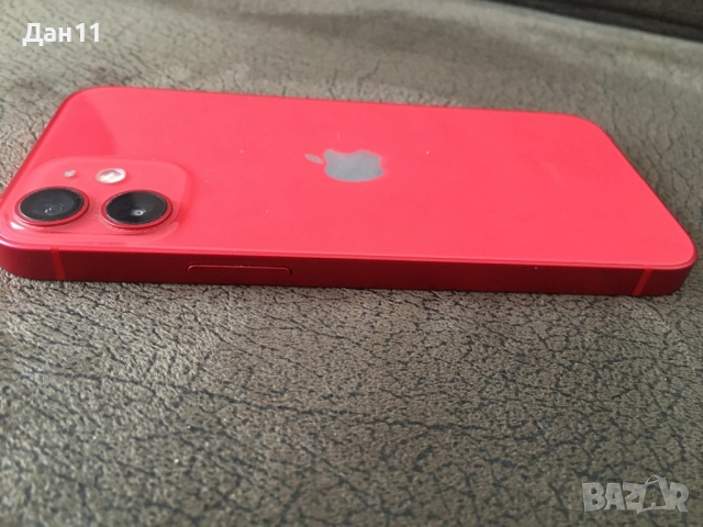 iPhone 12 mini 64gb RED гаранция, снимка 4 - Apple iPhone - 52087188