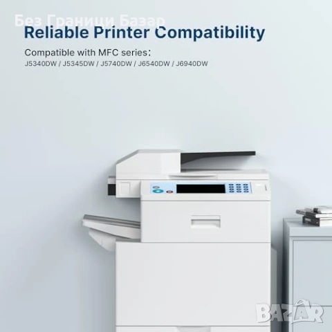 Нови LC422XL 8бр мастилени касети за Brother MFC-J5340DW J6940DW принтер, снимка 3 - Принтери, копири, скенери - 53679671