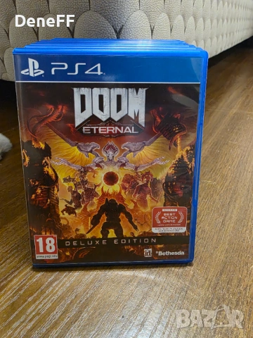 Doom eternal deluxe edition ps4 ps5 playstation 4/5