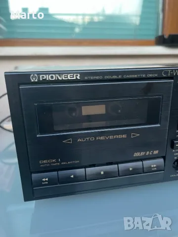 Pioneer CT-W550R двукасетъчен дек, снимка 5 - Декове - 48851743