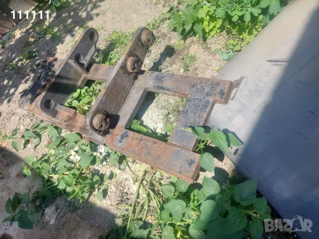 Плоча,  количка от мотокар 51см. Захват дължина 160см. Дебелина 45мм., снимка 5 - Индустриална техника - 50227601