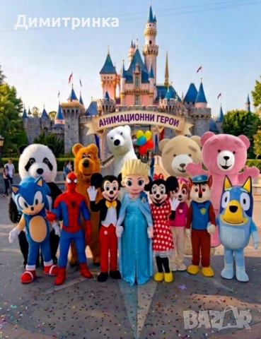 Балонена къща - Батут - Пързалка - Замък - Анимационни костюми под наем , снимка 7 - Детегледачки, детски центрове - 53824245