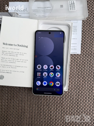 НОВ 36Мес Гаранция Nothing Phone 3a PRO Лизинг от 24лв/м 12/256GB Grey, снимка 6 - Други - 52721318