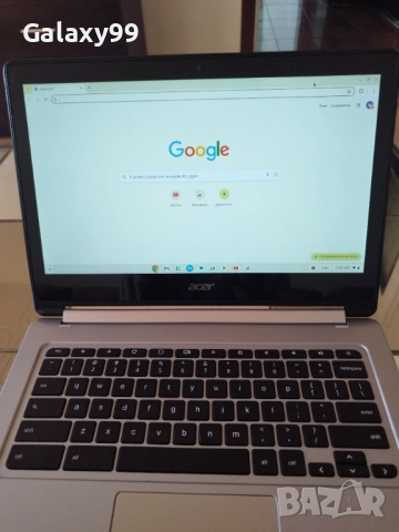 ChromeBook Acer , 13.3" FULL HD тъчскийн, 4 ядрен, 4GB рам, 32GB SSD, снимка 11 - Лаптопи за дома - 52717716