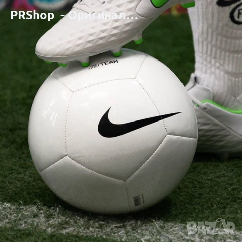 Оригинална Топка Nike, размер 5, бяла ИЛИ синя, снимка 3 - Футбол - 53622139