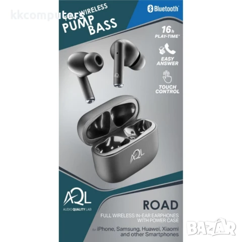 Cellularline, AQL Road, TWS, Черни Bluetooth слушалки, снимка 2 - Bluetooth слушалки - 50642183