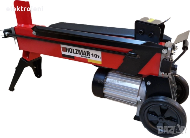 10Т - ЦЕПАЧКА ЗА ДЪРВА - Машина за цепене на дърва - 10 Тона - HOLZMAR - PROFESSIONAL, снимка 5 - Градинска техника - 52071906
