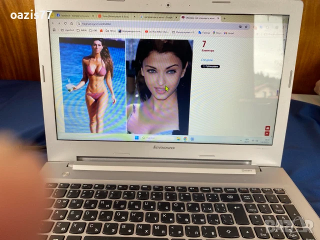 ОТЛИЧЕН WIN 11  Лаптоп 15,6  инча  LENOVO Z 50-70 procesor i7 4510 Ram 12 gb , снимка 4 - Лаптопи за работа - 48499629