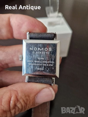 Рядък антикварен колекционерски немски ръчен часовник Nomos- Glashutte , снимка 6 - Мъжки - 51617241