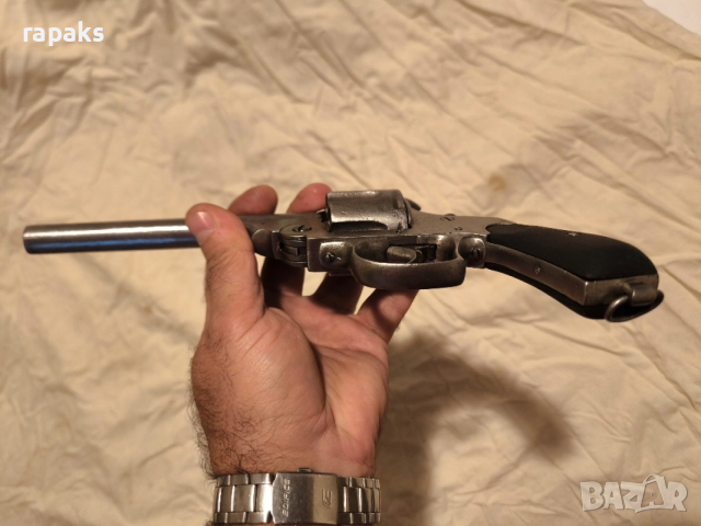 Револвер Смит Smit&Wesston Колекционерско оръжие, пистолет , снимка 3 - Колекции - 53245306