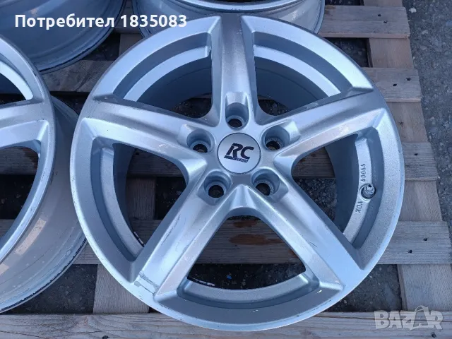 Лети джанти 16ки 5х114.3 Brock RC Design, снимка 6 - Гуми и джанти - 49444422