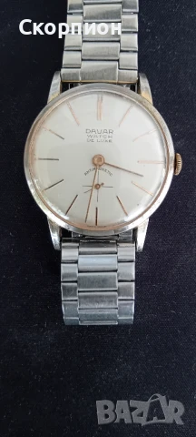 Швейцарски мъжки ръчен часовник - DAVAR WATCH DE LUXE - ПРОМОЦИЯ