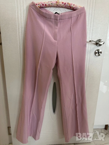 НОВ! Розов панталон широк крачол