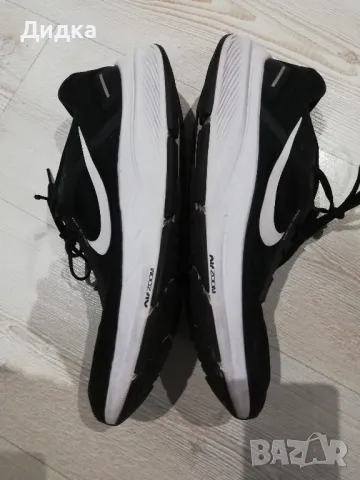 Nike - Обувки за бягане Air Zoom Structure 24 Road, Черен/Бял, снимка 3 - Маратонки - 47405326