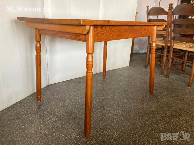 Масивна трапезна маса, снимка 3 - Маси - 52139724